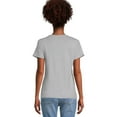thumbnail image 3 of RealSize Women's V-Neck Tee with Short Sleeves, Sizes XS-3XL, 3 of 6