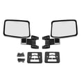 thumbnail image 2 of Espejo retrovisor, cromado plateado Espejo retrovisor cromado Conjunto de espejo retrovisor Accesorios para espejo retrovisor Diseñado para profesionales, 2 of 9