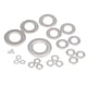 thumbnail image 4 of Kit de arandelas métricas estándar de material acero inoxidable de 100 piezas M1.6 / M3 // M5 / M6 / M8 / M10 M16, 4 of 9