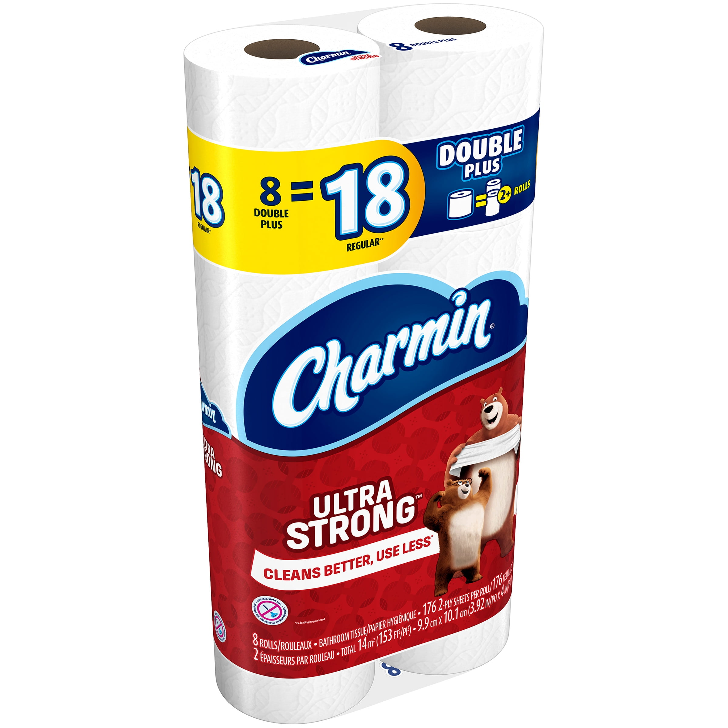 Charmin® Ultra Strong™ Toilet Paper 8 ct Pack Walmart Inventory