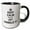 Black/White, variant on 3drose, Keep Calm and Let Jay Handle It - Funny Personal Name, 15oz Mug