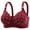 Red, variant on WJHWSX Womens Bras,Wireless Bras for Women,Bras for Women,Breathable,Comfort Fit,Solid,Nylon,Spandex,Black,XL