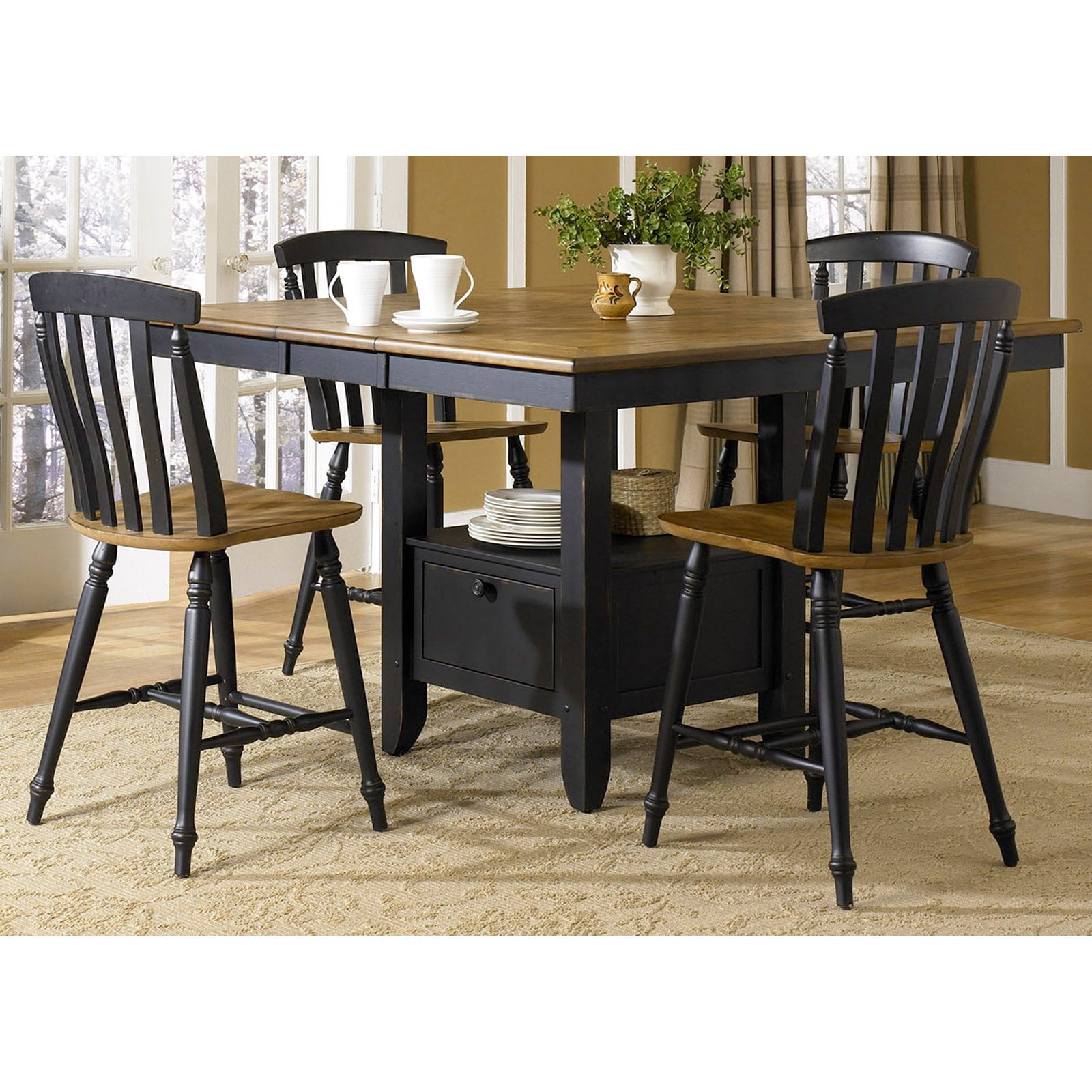 Liberty Furniture Aurora 5 Piece Counter Height Gathering Table Set Liberty Furniture Aurora 5 Piece Counter Height Gathering Table Set Com