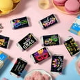 thumbnail image 4 of 120 piezas de envoltorios de barra de caramelo, etiquetas de chocolate de Mardi Gras, pegatinas de barra con tema de bienvenida, envoltorios personalizados en miniatura, recuerdo de caramelo de, 4 of 6