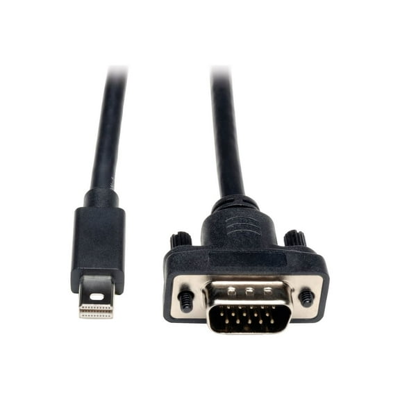 Tripp Lite 6ft Mini DisplayPort 1.2 to VGA Active Adapter Cable, Mini DP to HD15