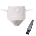 thumbnail image 1 of JShteea Filtro Plegable Acero Inoxidable Con Gotero Con Cepillo (blanco), 1 of 9