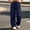 Navy, variant on Xdegoge High Waisted Palazzo Pants for Women Baggy Drawstring Straight Leg Pants with Pockets Comfy Activewear Workout Running Relaxed Fit Summer Bottoms