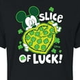 thumbnail image 3 of Disney - Slice Of Luck - Juniors Cropped Cotton Blend T-Shirt, 3 of 5