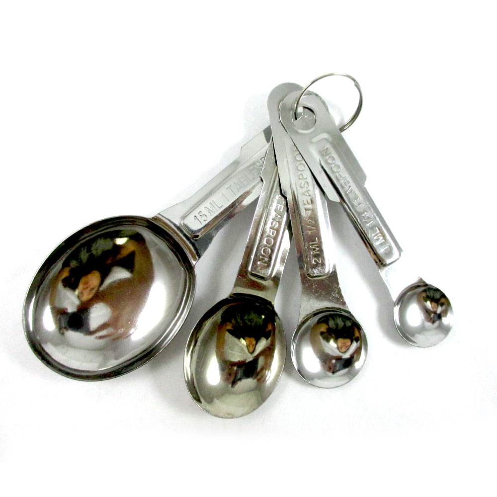 Zodiac Stainless Products - MEASURING SPOONS St St SET OF 4