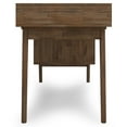 thumbnail image 4 of Simpli Home Clarkson SOLID ACACIA WOOD Contemporary 60 inch Wide Desk with side drawers in Rustic Natural Aged Brown, 4 of 12