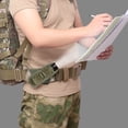 thumbnail image 3 of Sywqhk Bolsa de caza para deportes al aire libre, riñonera giratoria con linterna (verde militar) Sywqhk Alta Calidad, 3 of 7