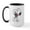 White/Black Inside, variant on CafePress - Springtime Snoopy Large Mug - 15 oz Ceramic Large White Novelty Mug