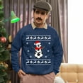 thumbnail image 5 of Christmas Sweatshirt, Funny Ugly Christmas Sweater, Soccer Snowman Ugly Christmas Sweater, Funny Football Christmas Sweater, 5 of 5