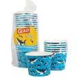 thumbnail image 2 of Glad Kids Sharks Paper Snack Bowls No Lid 12oz 20ct - pack of 2, 2 of 4
