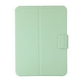 thumbnail image 2 of SaniMore Tri-fold Stand Case for iPad 10th Generation 10.9" 2022, Auto Wake/Sleep Magnetic Clasp Pencil Holder Flip Kickstand Shockproof Anti-fall Full Body Protective Case, Green, 2 of 6