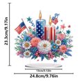 thumbnail image 4 of Mesa Pintura Diamantes Kits Acrílico Forma Especial Día Independencia La Velas, 4 of 9