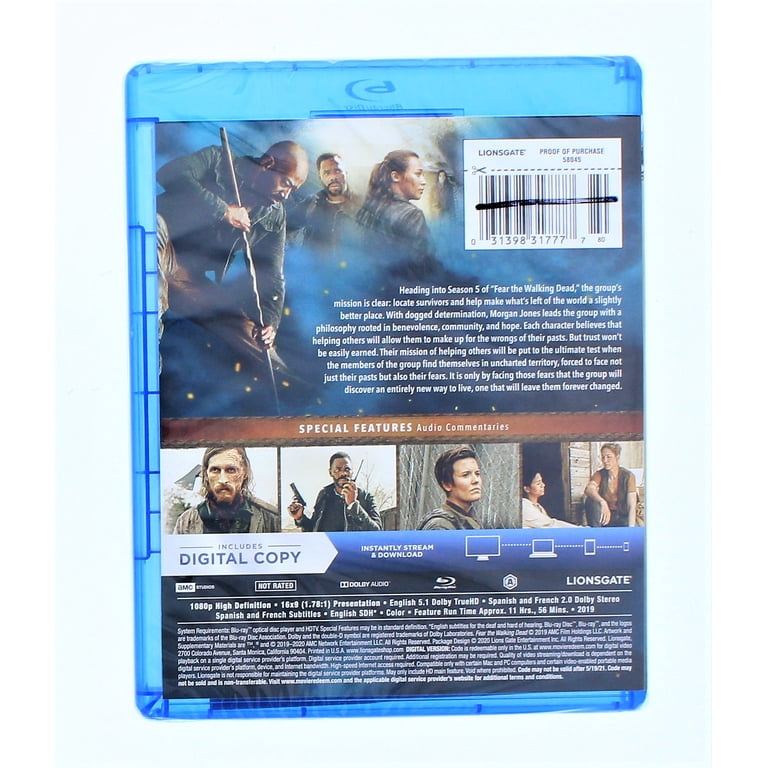 Fear the Walking Dead: The Complete Fifth Season (Blu-ray