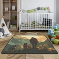 thumbnail image 3 of WOBOGO Homeless Man and Dog Baby Playmats Extra Large Waterproof Rollable Activity Pads for Toddlers 50×50inch, 3 of 7