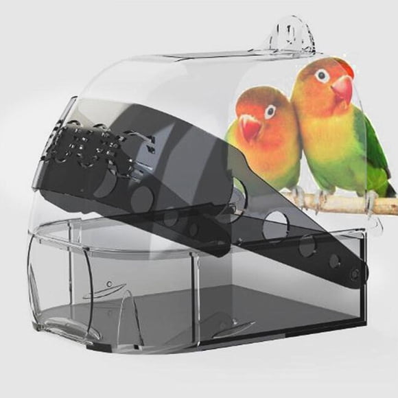 Caja de para pájaros, herramienta de colgante, para pájaros, juguete para jaulas de pájaros , bañera alimentadora Colco Bañera para pájaros
