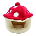 thumbnail image 1 of Nido para gatos domésticos,Cama para mascotas suave y semicerrada con forma de hongo,Tienda de campaña portátil para gatos,cama para dormir y escondite cálido,Casa cueva con cama para gatos, 1 of 7