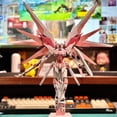 thumbnail image 1 of Gundam Assembly Model Assembly Manual Gundam Model Kit Large Class Robot Need to assemble by hand（The height is around 15-20 centimeters）Pink Freshman Freedom (Weapon+Bracket+Color Box Packaging), 1 of 5