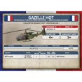 thumbnail image 3 of World War III: Team Yankee French Gazelle HOT Helicopter Flight New, 3 of 7
