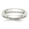thumbnail image 7 of 925 Sterling Silver 4mm Bevel Edge Band Ring Size 13.5, 7 of 7