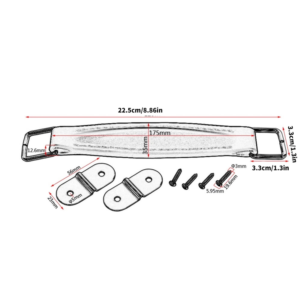 WINDLAND Quick Install Guitar Amp Speaker Handle Strap Guitar Part & Accessories