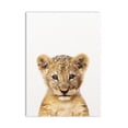 thumbnail image 1 of León cebra elefante jirafa bebé animales Póster Artístico impreso, imagen de animales de Safari pintura en lienzo decoración de pared para habitación de niños y guardería Xemadio 1247-12, 1 of 1