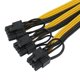 thumbnail image 5 of 10 unids/lote Atx 12v Cpu 8 pines a 3x 8 pines (6 + 2) Pin Pci-e macho divisor Cable adaptador de extensión de alimentación, 5 of 5
