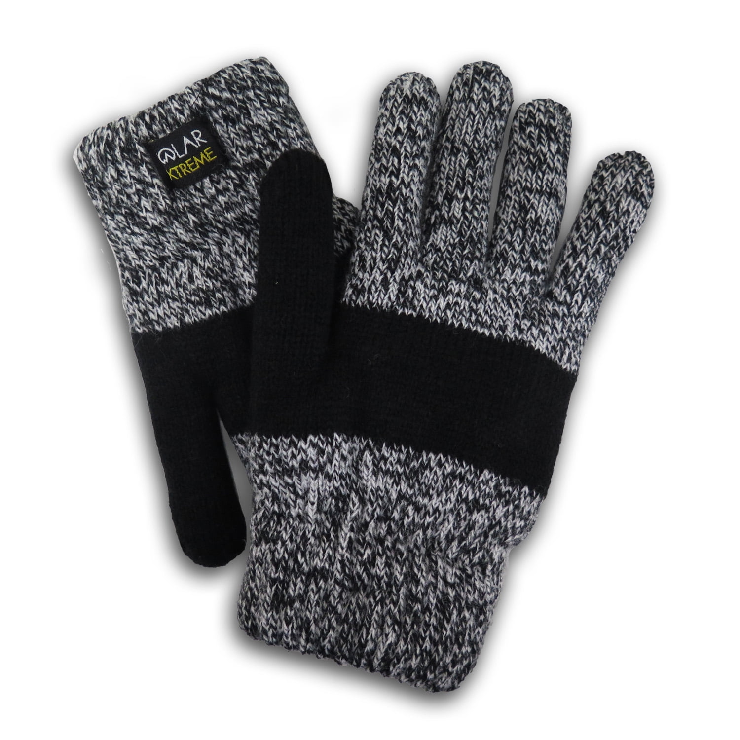 Polar Extreme Women's Thermal Insulated Super Warm Winter Gloves (Gray