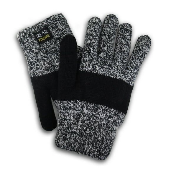 Polar Extreme Guantes de Invierno Súper Cálidos con Aislamiento Térmico para Mujer (Gris)