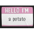 thumbnail image 2 of Old Glory Mens Halloween Hello I'm a Potato Short Sleeve Graphic T Shirt, 2 of 6