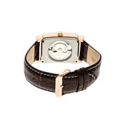 Frederick Leather-Band Watch - Rose Gold/Silver