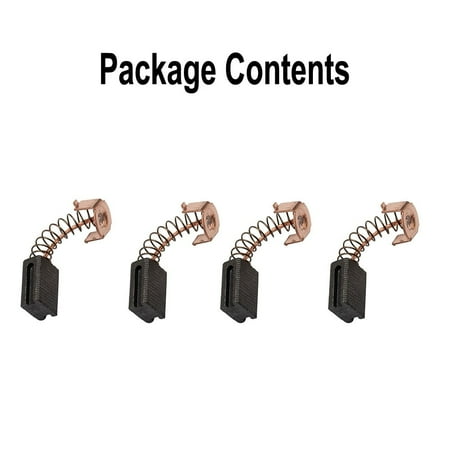 

Fule 2Pairs Of Angle Grinder Carbon Brushes12X8X5mm Compatible With G720 Power Tools