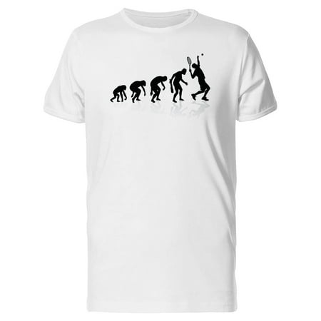 Evolution Of Tennis Player Tee Men's -Image by