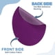 thumbnail image 4 of Uxcell 5Pcs Parche de planchar, parches de terciopelo para codos y rodillas, reparación de tela para manualidades de ropa, suéteres, pantalones, camisas, 6x4 pulgadas morado, 4 of 7