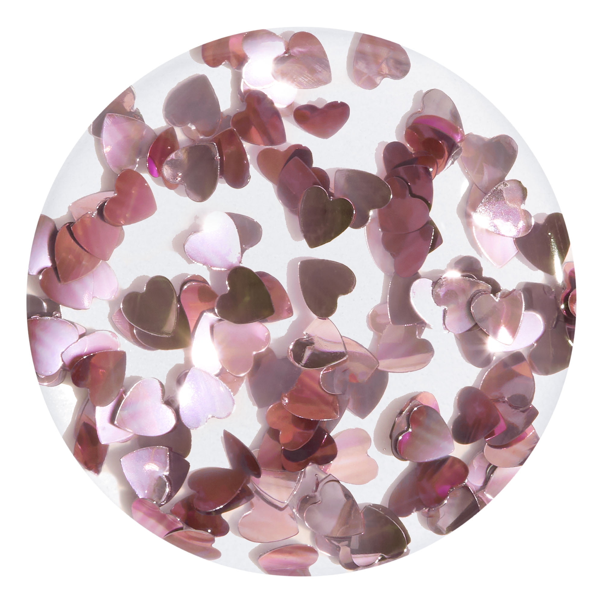 Nails.INC Quick Drying Nail Polish, Margot, Pink Heart Topper, 0.47 fl oz