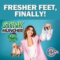 thumbnail image 3 of Stink Eater Muncher Natural Enzyme Shoe Deodorizer Spray, Foot Odor Eliminator & Freshener | Wipe Out the Cause Of Smells At Their Source, 3 of 6