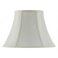 thumbnail image 1 of Cal Lighting SH-8104-18-EG 18 in. Vertical Piped Basic Bell Shade- Egg Shell, 1 of 2