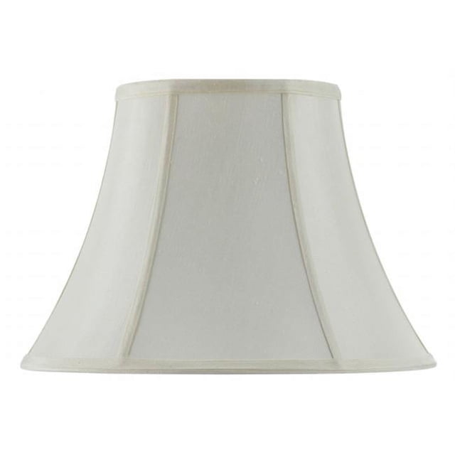Cal Lighting SH-8104-18-EG 18 in. Vertical Piped Basic Bell Shade- Egg Shell