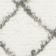 thumbnail image 4 of Safavieh Casablanca Shag 5' X 8' Hand Tufted Rug in Ivory and Gray, 4 of 9
