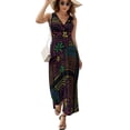 thumbnail image 2 of Mola De Panama Sleeveless Dress Dresses Women Summer Evening Dresses Ladies Bohemia Long Dresses, 2 of 9