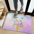 thumbnail image 2 of Rainbow Unicorn Pattern Door Rugs,Washable Non Slip Door Mats Indoor,Decorative Door Mats,Entry Mat Indoor for Entrance,Bedroom,Kitchen,Bathroom,20"x32", 2 of 6