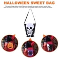 thumbnail image 3 of Bolsas De Tela No Tejida De Halloween Bolsas De Cubo De Regalo De Dulces De Halloween Goodie Tote Treat Basket Buggy Bag Decoración Para Home Party Halloween 13.8 * 11.8In (Serie De 7) Eigraketly HA027262-07, 3 of 7