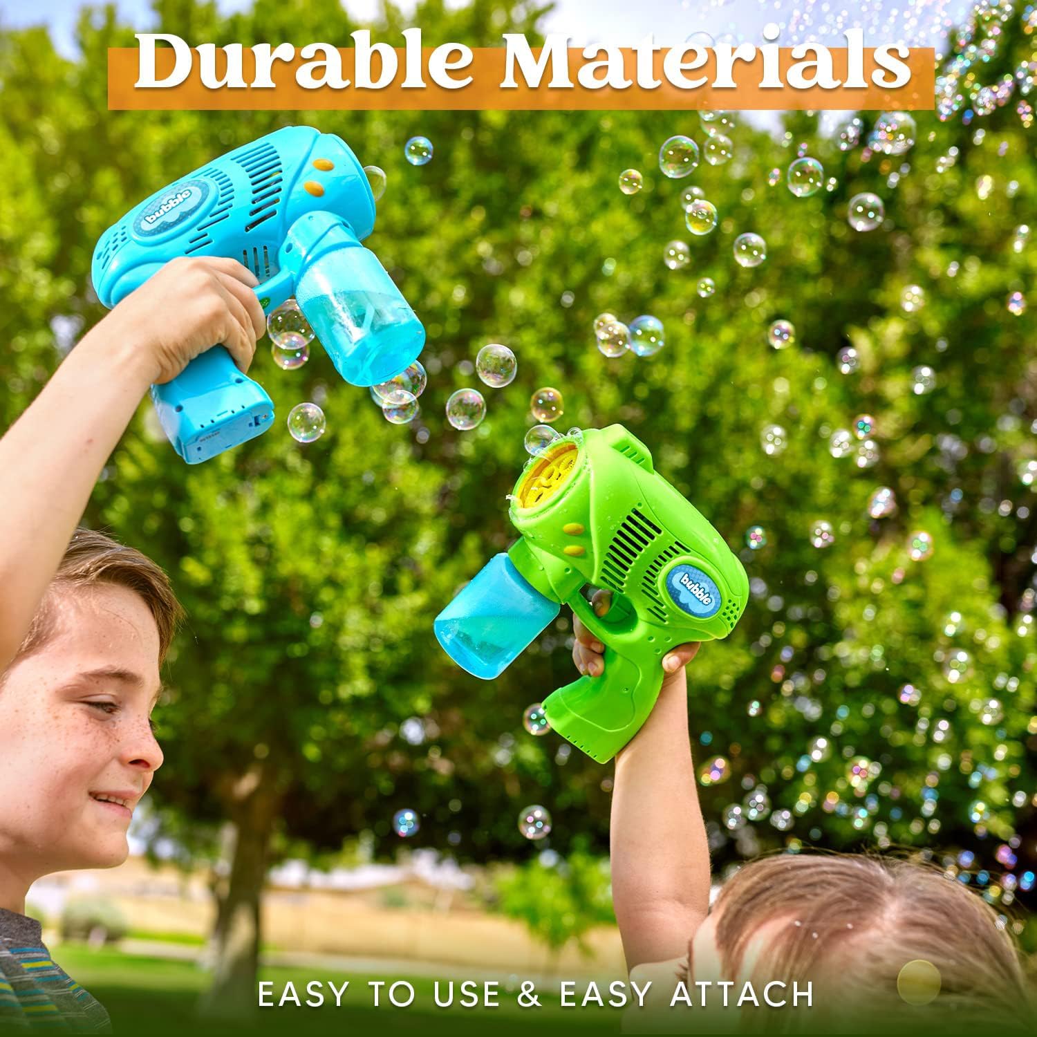 SYNCFUN 2-Pack Automatic Bubble Blaster Set photo 3