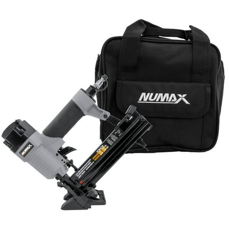 NuMax SFBC940 Pneumatic 4-in-1 18-Gauge 1-5/8" Mini Flooring Nailer / Stapler with Bag