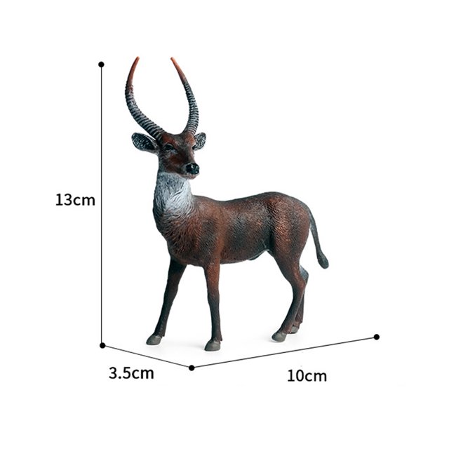 Animaux de Volaille Réalistes Simulation Chèvre Alpaga Agneau Antilope Ranch Modèle de Volaille Figurines d'Action en PVC Jouet Éducatif pour Enfants