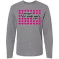 thumbnail image 3 of Inktastic Happy Valentine's Day Long Sleeve T-Shirt, 3 of 5