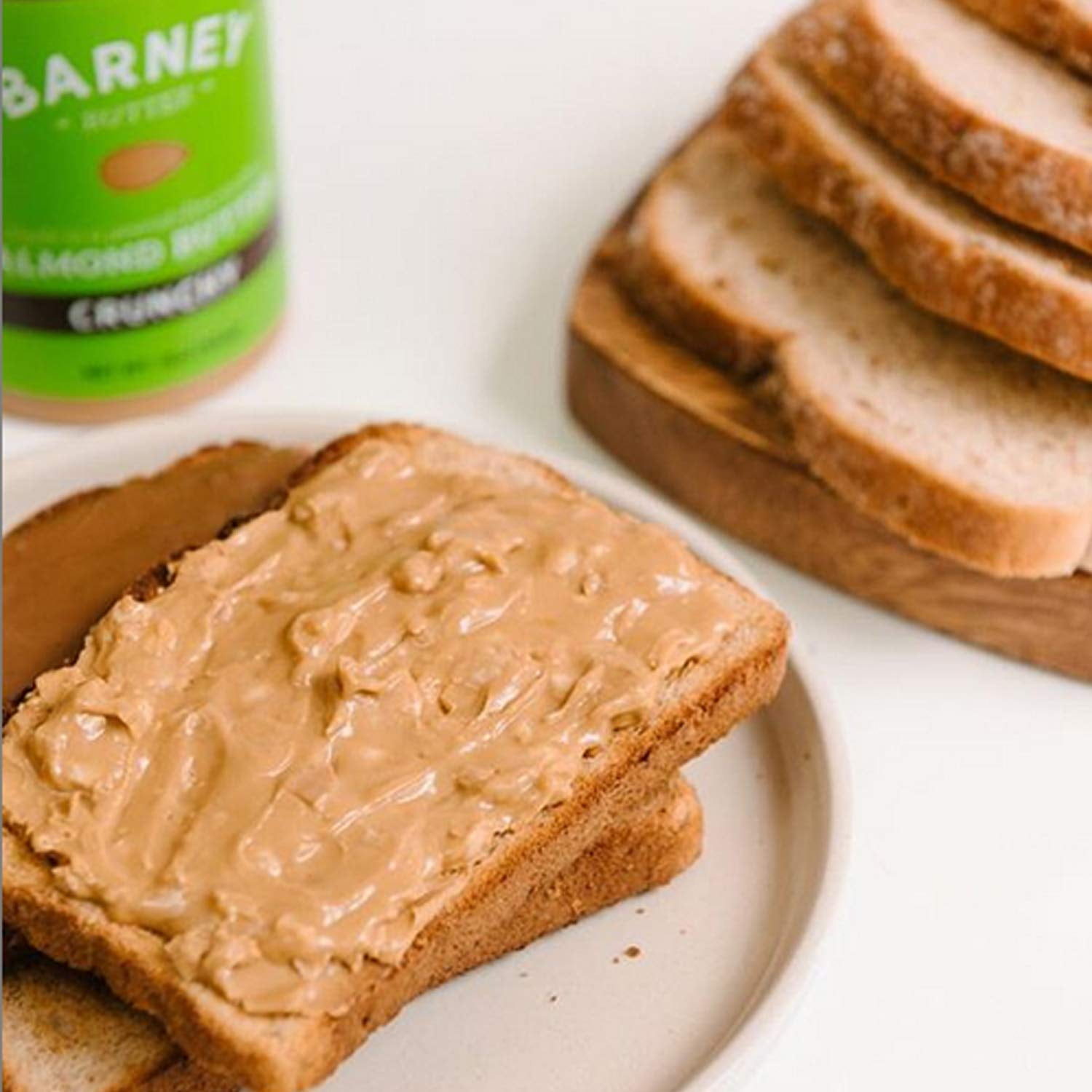 (6 pack) Barney Butter Crunchy - 10 oz.